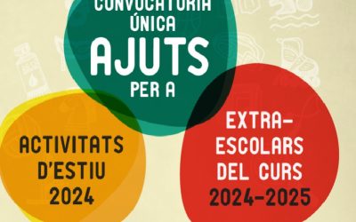 AJUTS ACTIVITATS D’ESTIU I EXTRAESCOLARS