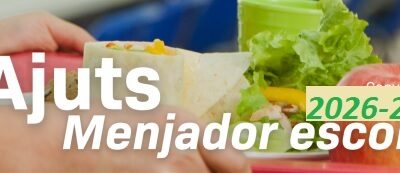 AJUTS MENJADOR ESCOLAR CURS 26-27